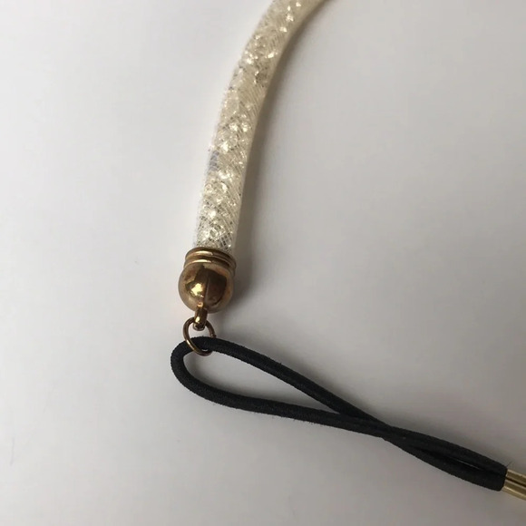 ✨ ADD $5 Classy preppy Crystal filled stretchy headband hair piece head wrap - Picture 4 of 6